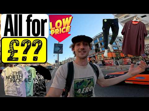 Exploring Fake Shops in Hurghada 2: Clothes for only £1.50🤯(YOU HAVE TO COME HERE!!)