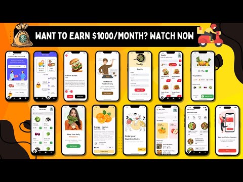 Build a Food & Package Delivery App in Flutter That Can Make $1,000/Month 🍔🚀