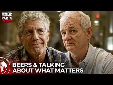 Anthony Bourdain & Bill Murray "Talk Funny" | Anthony Bourdain Parts Unknown