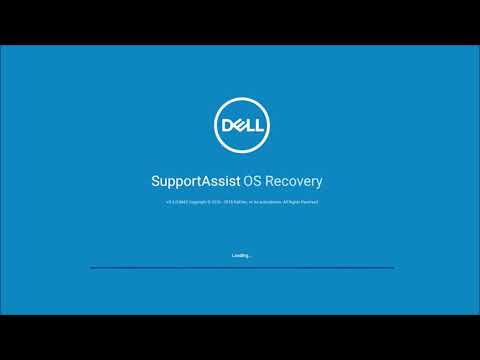 Clean Install of Windows 10 Using Dell Support Assist OS Recovery