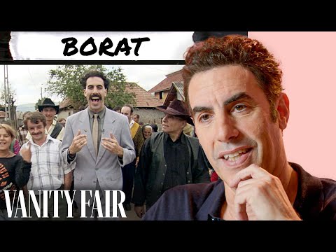 Sacha Baron Cohen Rewatches Borat, Talladega Nights, Da Ali G Show & More | Vanity Fair