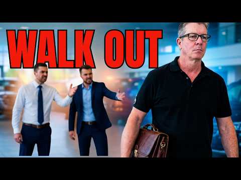 If Your Car DEALER Does this- WALK OUT!