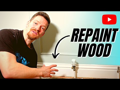 Repainting old woodwork Like A PRO | Prepare Woodwork For Painting + SKIRTING BOARDS & ARCHITRAVES