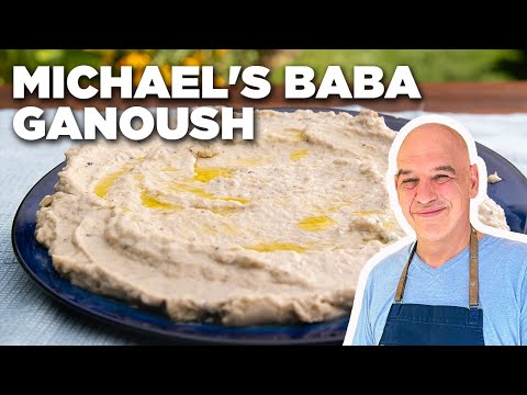 Michael Symon's Baba Ganoush | Symon Dinner's Cooking Out | Food Network