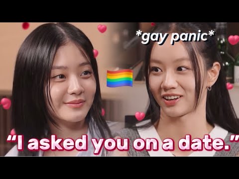 Lee Hyeri & Chung Su Bin *gay moments* for 11- minute straight  | Friendly Rivalry