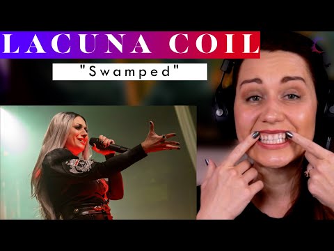 My First Lacuna Coil Listen! Vocal ANALYSIS of "Swamped" LIVE!