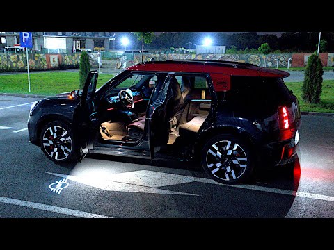 2024 MINI Countryman JCW Night Lights Interior Exterior