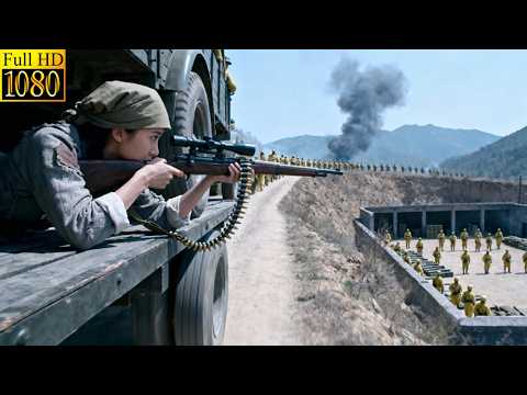 The top agent hides under the car, taking out 500 Japs and rescuing the captured female soldier.
