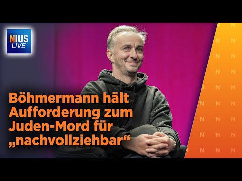 Böhmermann hält Aufforderung zum Juden-Mord für „nachvollziehbar“  | NIUS Live am 09.10.25
