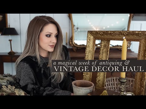 A Week of Antiquing // Spring Treasures & Cozy Vintage Shopping