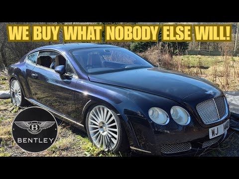 WE BOUGHT AN ABANDONDED BROKEN BENTLEY GT WHAT COULD GO WRONG?