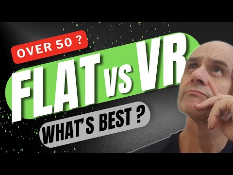 ⚡️Flat Screen vs VR | What Nobody Tells You After 50 !⚡️