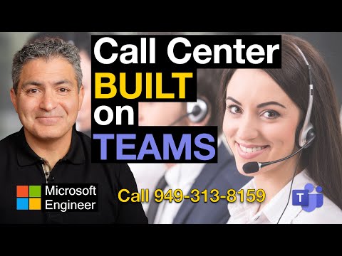 Microsoft Engineer Builds a CALL CENTER on Teams: Agents, Queues, Auto Attendant, IVR, Speech ++