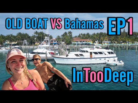 Gulf Stream Crossing to the Bahamas on my Old 70ft Yacht