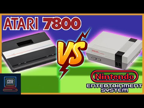 Atari 7800 VS Nintendo Entertainment System - Atari 7800 Part 2 - Video Game Retrospective