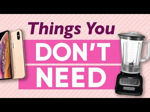9 Unnecessary Items You Think You Need To Buy | The Financial Diet