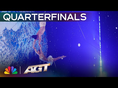 Sirca Marea Defies Gravity With A Beautiful Aerial Act To "Ordinary" By Alex Warren | AGT 2025