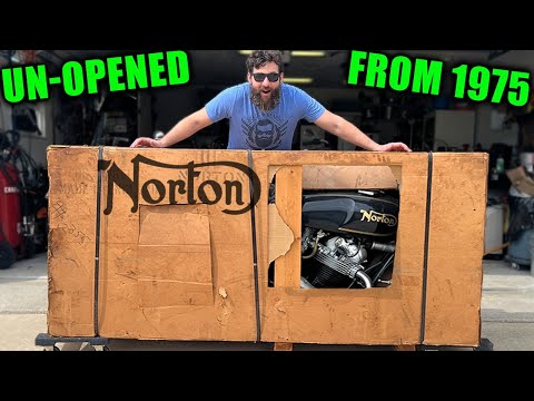 I Bought a Brand New 1975 British Motorcycle(Rare)