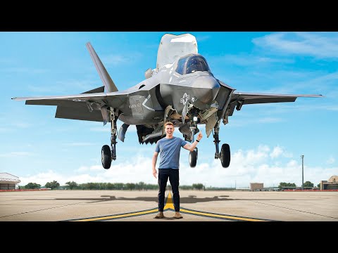 Flying the Marine Corps F-35B Stealth Fighter Jet