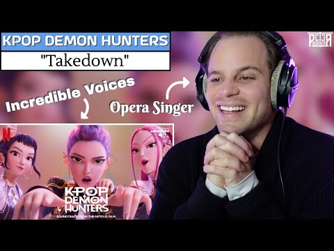 Pro Opera Singer Reacts to "Takedown" from K-Pop Demon Hunters! HUNTR/X