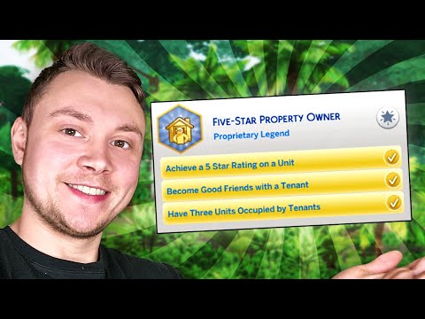 Becoming a 5-star property owner in The Sims 4 Get Glitchy (For Rent Series)