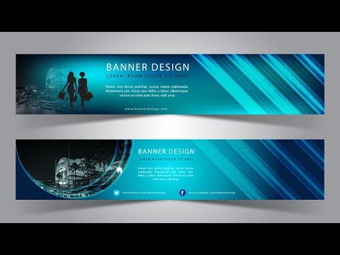Illustrator Tutorial | Web Banner Design (Shopping)