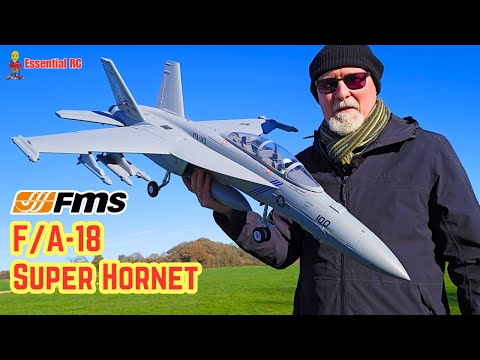 LOW, FAST and PULLING Gs ! FMS F/A-18 Super Hornet 70mm EDF Jet (Top Gun Maverick)