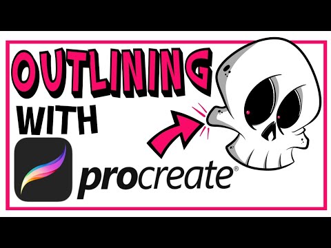Outlining With Procreate