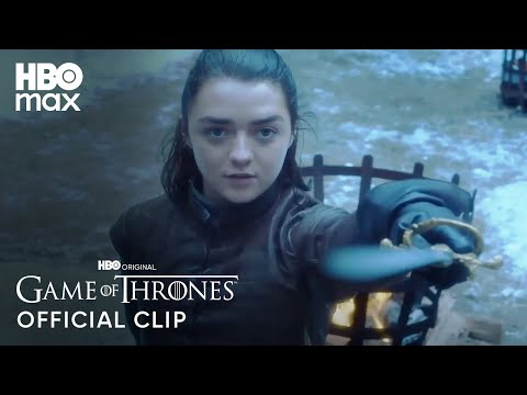 Arya Stark Fights Brienne of Tarth | Game of Thrones | Max