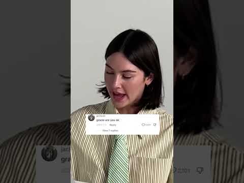 Gracie Abrams reading comments