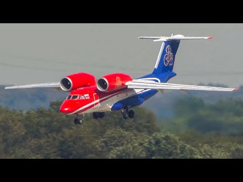 90 MINUTES AVIATION - East European Planes only - AN74, TU154, IL62, AN22 ... (4K)
