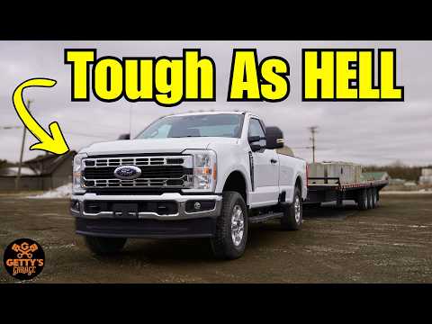 Ford F-250 6.8L “Mini Godzilla” Towing HEAVY — This Gas V8 Is TOUGH!