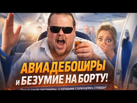 АВИАДЕБОШИРЫ и БЕЗУМИЕ НА БОРТУ: Самые дикие пассажиры, с которыми столкнулись стюарды!