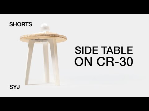 Made a side table with the CR-30 #shorts