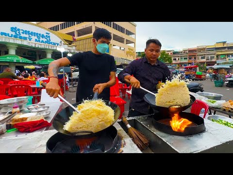Finally, they WOK together !!! 2 BROTHERS of Top Speed Wok MASTER | Making Egg Fried Rice & Noodles