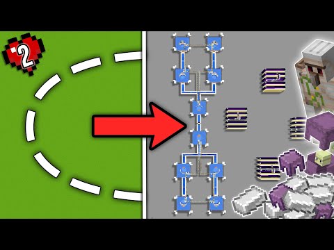 I Built The PERFECT Farms In Minecraft Superflat+