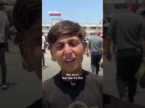 Gaza’s children share stories of Eid during Israel’s war