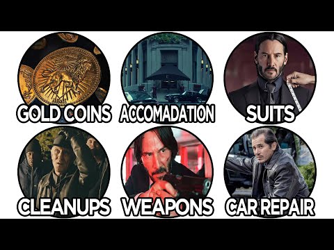 Everything GOLD COINS can Buy in John Wick World Explained