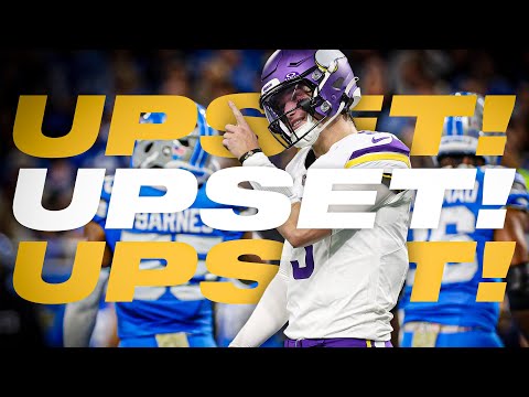Vikings STUN Lions | J.J. McCarthy Leads Minnesota’s Upset Win | Week 9 2025