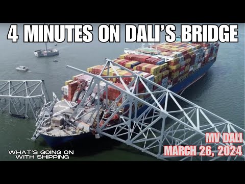 What Happened on the Bridge of the Dali during the Four Minutes After They Lost Power?