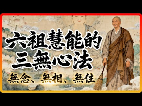 六祖慧能的「三無」心法：搞懂它，世間再無事能讓你煩惱！#佛教故事 #佛法 #修行 #開悟