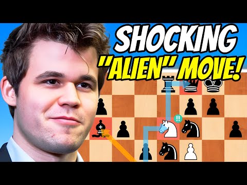 Hans Niemann's ALIEN MOVE Leaves Magnus Carlsen SPEECHLESS! (No Human Plays Like This!?)