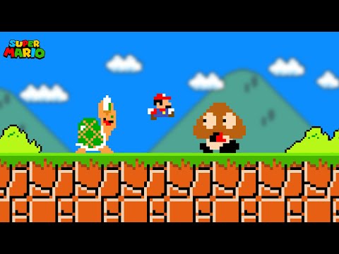 Every time Mario jumps, he gets Tiny