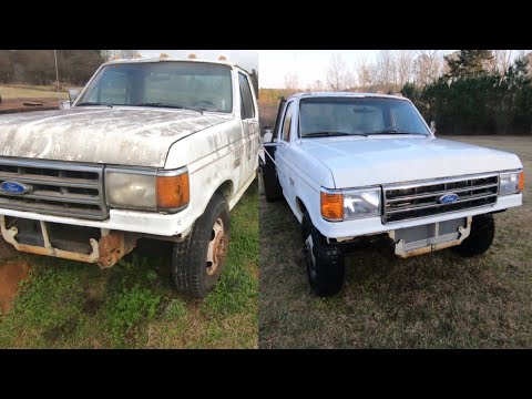 Straight To Daily Driving After Sitting 12 years! Old Start F350 7.3 1991