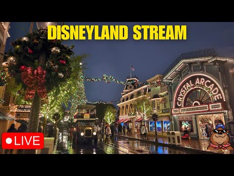 🔴 Live: Thursday Christmas Stream at Disneyland! - Water is Falling From the Sky - 11/20/25