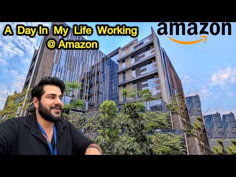 Inside Amazon’s HUGE Hyderabad Office | Asia’s Biggest Campus | Triumph Scrambler 400X| Sagar Tumkur