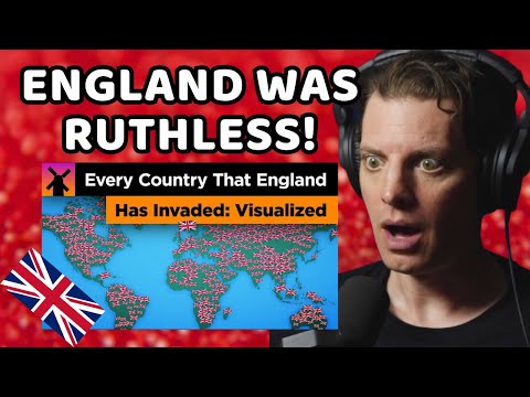 American Reacts to Every Country England Has Invaded