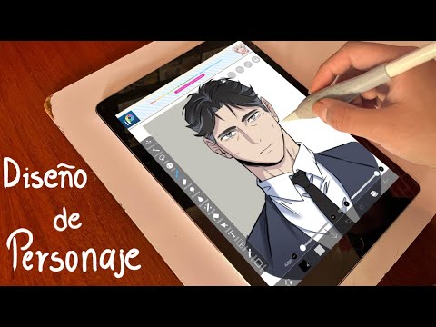 🦐 Diceño de personaje y dibujando al Viajero - genshin