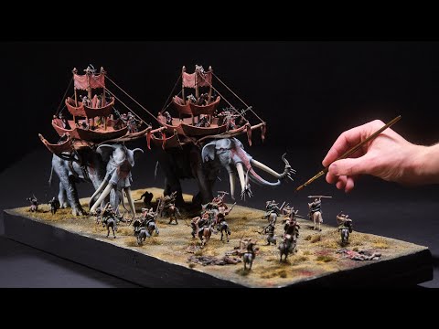 LOTR BATTLE DIORAMA