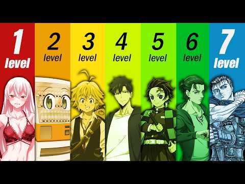 The 7 Levels of Anime/Manga
